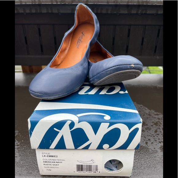 Lucky Brand ballet flats size 7W - Picture 2 of 4